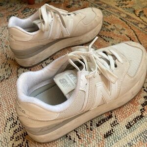 Nike 574+, Reflection with Rain Cloud and White, Size 9.5